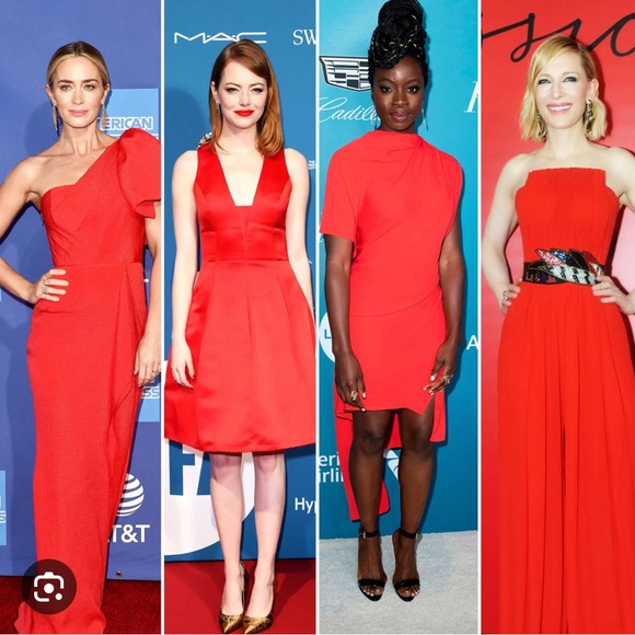 The Kooples coral red lightweight v-neck lace trim cocktail dress size S - Picture 7 of 11